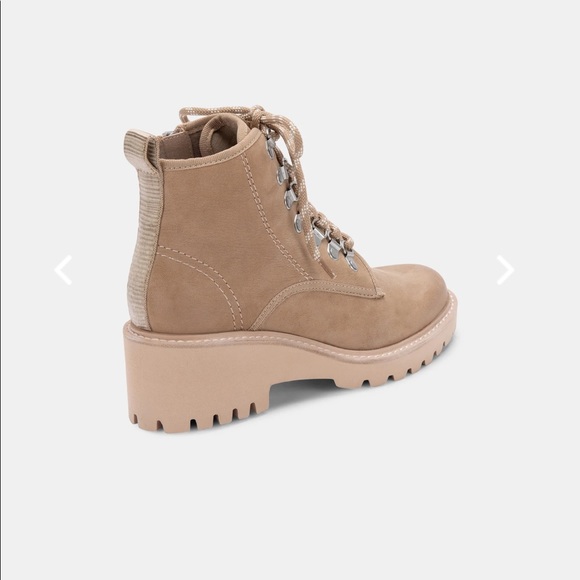 NEW Dolce Vita Huey Hiker Boot - Mushroom Nubuck 7.5 - Picture 4 of 9